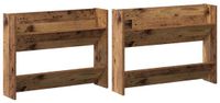 vidaXL Schoenenkast Bewerkt Hout Oud Hout