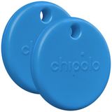 Chipolo POP - Traqueur Bluetooth et Localisateur de clés - Bleu - 2 paquets