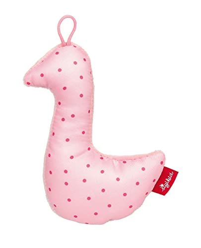 Sigikid Greifling Gans RedStars babyspeelgoed - roze - 12 cm