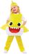 Amscan Baby Shark Kostuum Peuter Geel - 3-4 Jaar