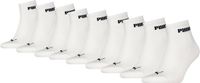 Puma Quartersokken Cushioned New Generation - 9 paar - Wit - Maat 39/42