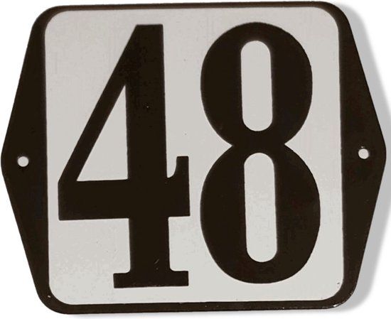 Warentuin mix Huisnummer Huisnummer standaard nummer 48