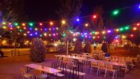 ABC-LED Led party lichtsnoer - 5 meter - 10 lampen - Multicolor - 24V