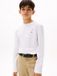 Tommy Hilfiger T-shirt Unisex Langarm 104/110 Baumwolle Dunkelblau Weiß