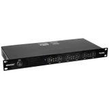 Omnitronic XDA-1206 PA-versterker RMS vermogen per kanaal op 4 Ω: 200 W