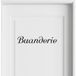 Buanderie Sticker Mural - Noir - 197x1126 cm