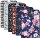 Merkloos / Sans marque Wan GmbH Slabbetje - Volwassenen - Waterdicht - Wasbaar - Adult - 6 Stuks