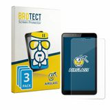 BROTECT Screenprotector 3 Stuks voor Brave BT7X1 Beschermglas transparant
