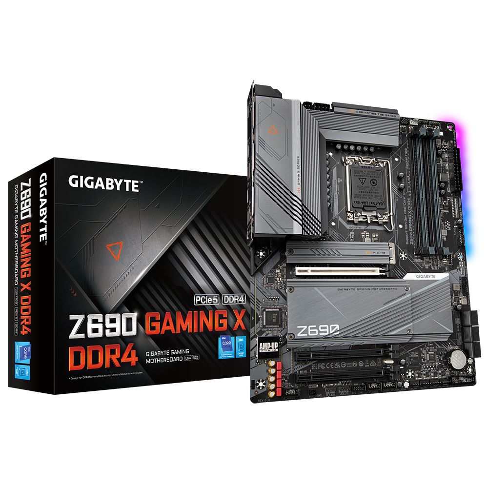 Gigabyte Z690 GAMING X DDR4 (rev. 1.0) Intel Z690 LGA 1700 ATX Motherboard