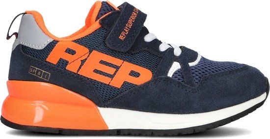 Replay Shoot Jr8 Lage sneakers - Jongens - Blauw - Maat 28