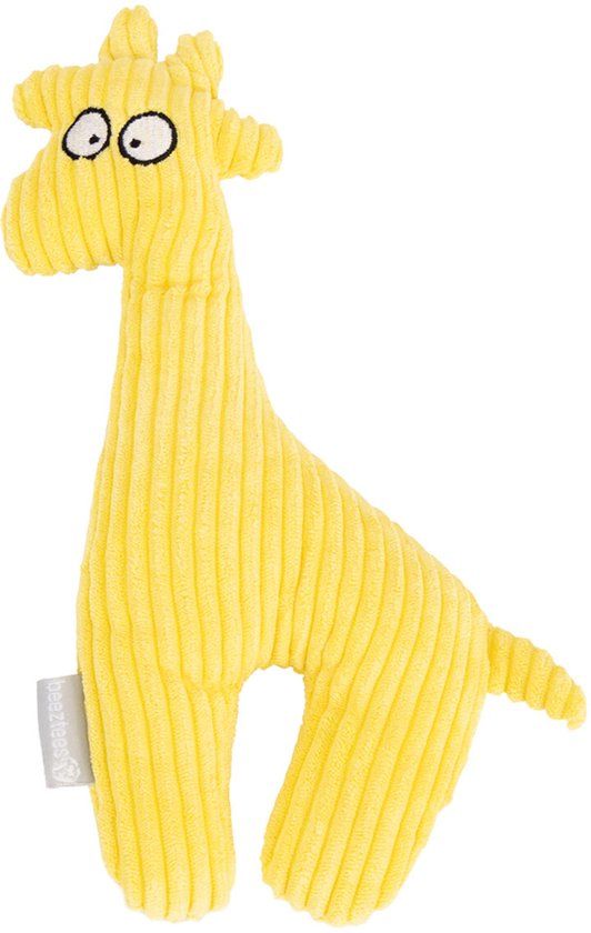 Beeztees Giraffe Raffo Hondenspeelgoed, geel
