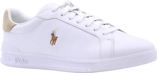 Ralph Lauren Heren Sneakers - Wit - Maat 45 - Lente/Zomer 2024