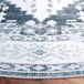 Safavieh Bohemian Indoor Hand Tufted Abstract Collection, ABT340, in Ivory / Charcoal, 60 X 91 cm