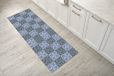 Velvet tapijt, Made in Italy, non-slip, digitale druk op zacht polyester fluweel, 50 x 190 cm, afmetingen: V101