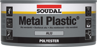 Soudal Metal Plastic Alu Polyesterplamuur 2 kg