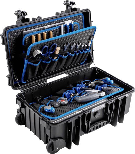 B&W International GmbH B&W International 117.20/P-G Gereedschapskoffer - Zwart
