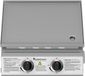 TurboTronic TT-BBQ6 Tafelgrill – Draagbare Tafelmodel Gasgrill - 2 Branders - RVS Bakoppervlak