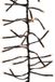Merkloos Lumineo Kerstverlichting Cluster Twinkle 768 LED Klassiek Warm Wit - 7 m Zwart