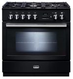 Falcon Professional + FXP Range-fornuis Zwart Gaskookplaat A