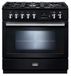 Falcon Professional + FXP Range-fornuis Zwart Gaskookplaat A