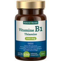 Holland & Barrett Vitamine B1 Thiamine 100mg - 120 tabletten