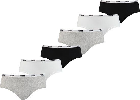 Puma Dames Hipster 6 Pack Maat S