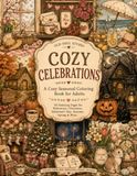 Cozy Celebrations: A Cozy Seasonal Coloring Book for Adults
