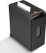 ACROPAQ Papierversnipperaar – 16L Papiervernietiger voor thuis en kantoor – P4 veiligheidsniveau, tot 10 vellen, geschikt voor CD’s en kaarten – Paper shredder – Zwart