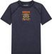 Guess Kinder-T-shirt Blauw Katoen Ronde Hals Korte Mouw Logo 12 jaar