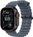Apple Ocean Band voor de Apple Watch | 44/45/46/49 mm - Anchor Blue / Black Titanium