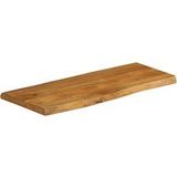 Maison Exclusive - Plateau 90x40x2,5 cm bord vivant bois massif manguier