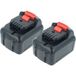 vhbw 2 x batterie compatible avec Dewalt DCHJ063C1, DCHJ064, DCHJ063, DCHJ063B, DCHJ062B, DCHJ062C1, DCHJ064B outil électrique (4000 mAh, Li-Ion, 12 V)