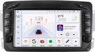 Mercedes-Benz Autoradio met Bluetooth en CarPlay voor CLK W209 / C-W203 / G-W463 / W208 / A-W168 / Viano / Vito / Vaneo – Compatibel met Apple en Android – Stereo-installatie – Navigatiesysteem