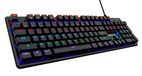 THE G-LAB Keyz Carbon V3 - Mechanisch gaming toetsenbord met BLAUWE schakelaar