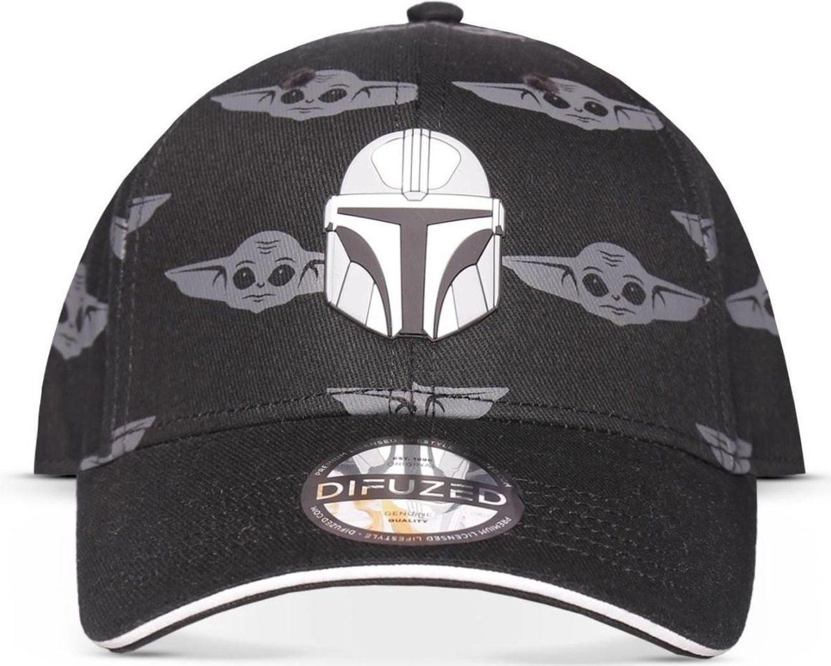 Difuzed The Mandalorian - Men's Adjustable Cap - Zwart