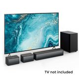ULTIMEA 5.1 Dolby Atmos soundbar, 3D surround sound systeem, soundbar voor televisies, tv-luidspreker voor thuisbioscoop met instelbare bas