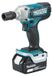 Makita Boulonneuse à chocs 1/2' 18V LXT 2x3 Ah 190Nm en Makpac - DTW190RFE