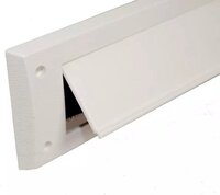 Ellen Basic brievenbusafsluiter - wit - 340 x 82 mm