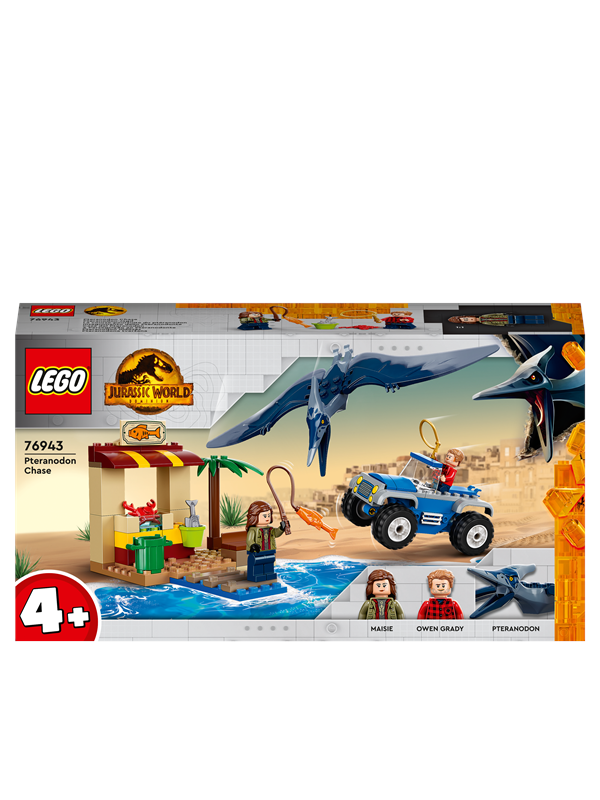 lego Jurassic World Achtervolging van Pteranodon 76943