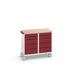 Bott Verso Mobiele Kast | 1050x600x980mm | 10 Laden | MPX Top | RAL 3004