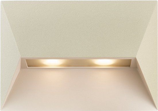 Nordlux Pontio - Wandlamp Buiten - 2x GU10 - Zandkleur - IP54