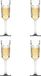 Pasabahce Timeless Champagneglazen - 175 ml - 4 Stuks - Transparant
