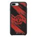 Manchester United Coque de Téléphone 3D Officielle – Design Abstrait Rouge et Noir
