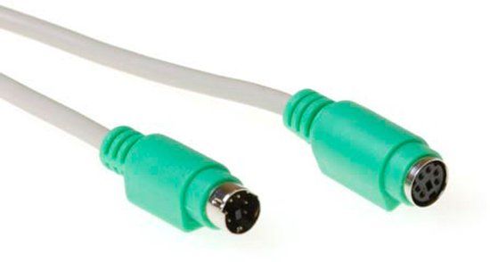 ACT AK4431 Serieelkabel PS/2 3 m Ivoor