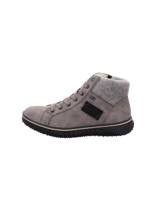 Rieker Dames Z4230 enkellaarsjes, Grijs Grey Fog zwart 40, 37 EU