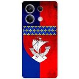 Xiaomi Siliconen hoesje compatibel met Xiaomi Redmi Note 13 5G Parijs Vlag
