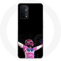 Maniacase Hoesje voor Oppo A54 5G Formule 1 Sergio Pérez Mendoza won de race