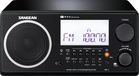 Sangean WR-2 Tafelradio - Zwart