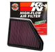 K&N 33-2439 Motorluchtfilter: Hoge prestaties, Premium, wasbaar, vervangingsfilter, meer capaciteit, 2010-2017 (Equinox, Terrain)