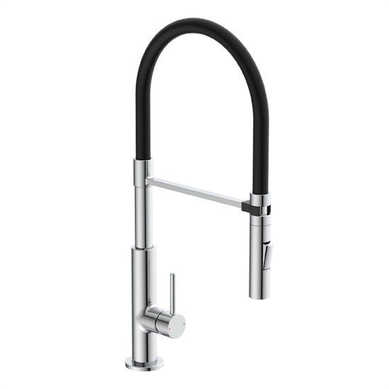 SCHÜTTE Stilo Design Keukenkraan - Mengkraan - Chroom/Zwart